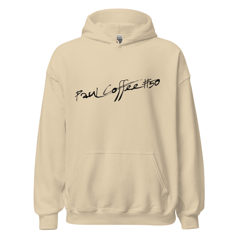 Paul Coffee Signature - Embroidered Front/Digital Print Back - Unisex Hoodie