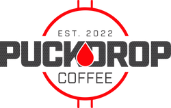 PUCKDROPCOFFEE logo