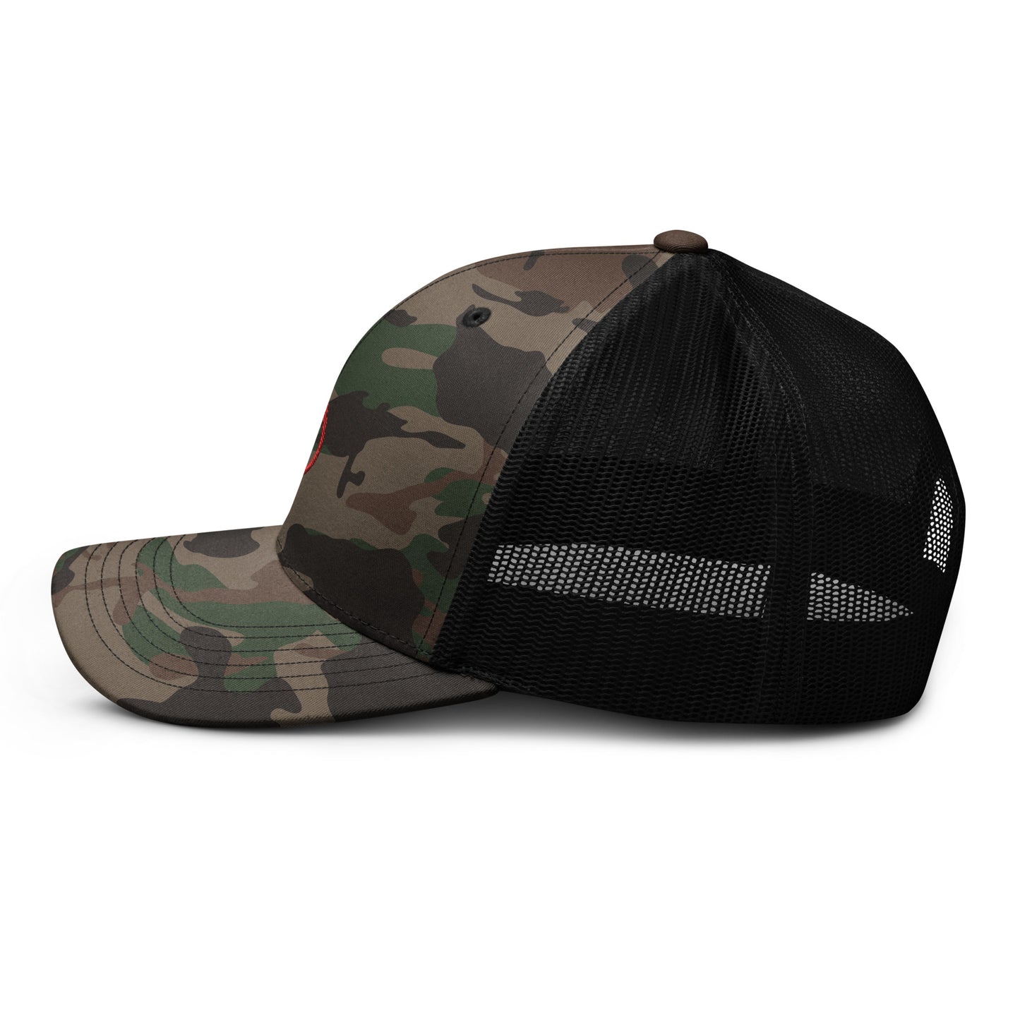 PUCK! Snapback Camouflage trucker hat