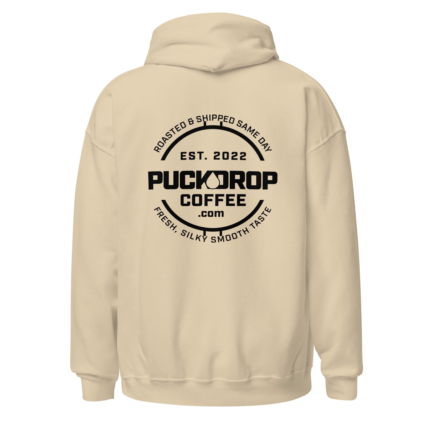 Paul's Unisex Hoodie Gildan - Embroidery Front - Print Back 50/50 - SAND