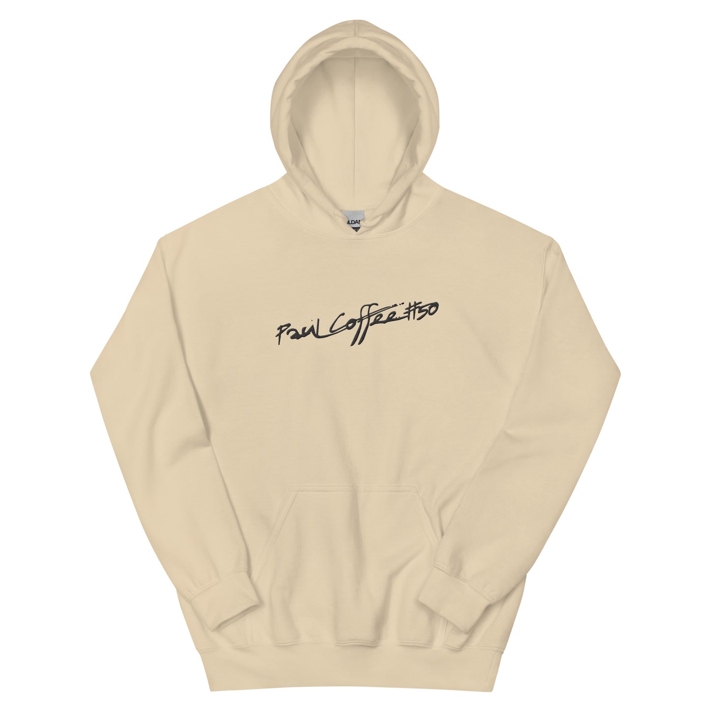 Paul Coffee Signature - Embroidered Front/Digital Print Back - Unisex Hoodie