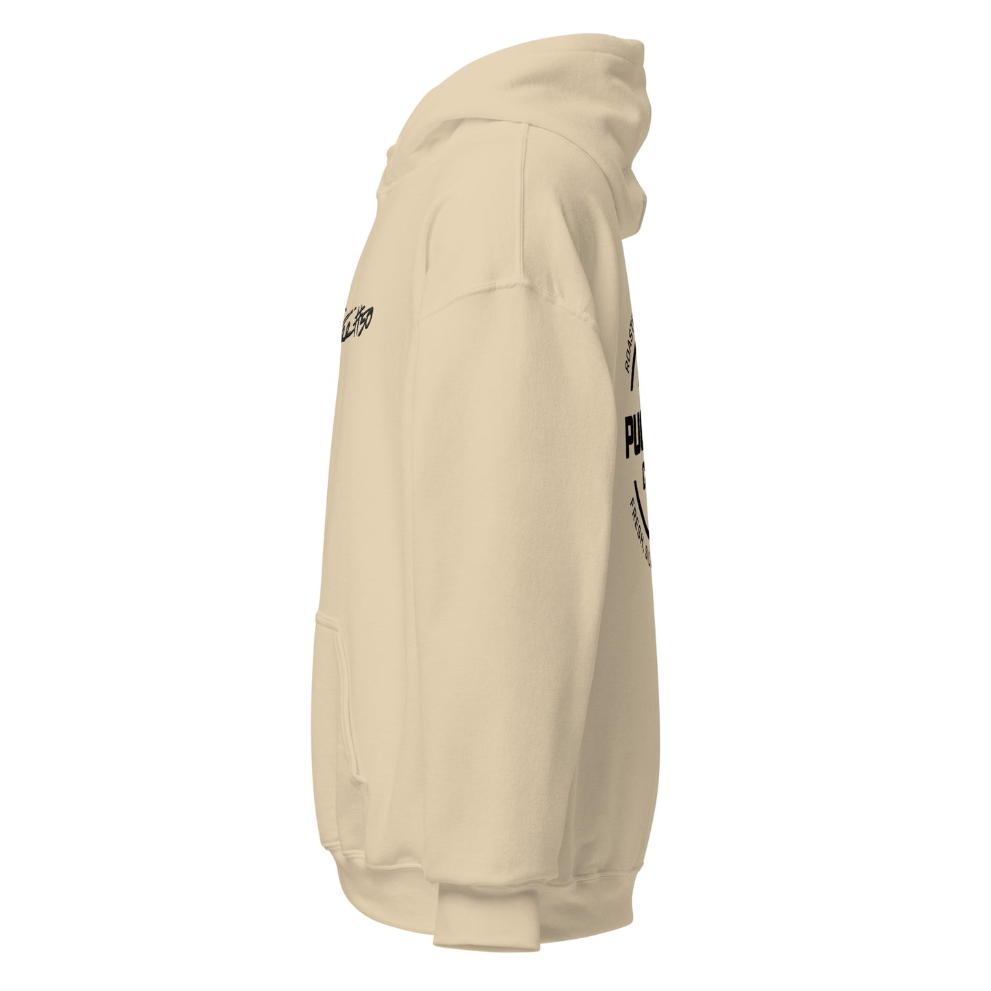 Paul's Unisex Hoodie Gildan - Embroidery Front - Print Back 50/50 - SAND