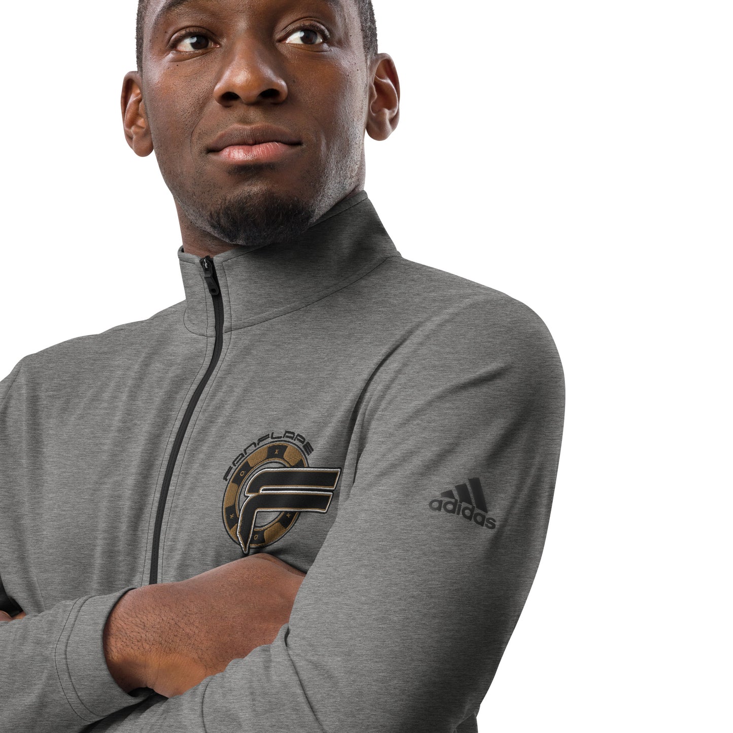 FANFLAPE Quarter zip pullover