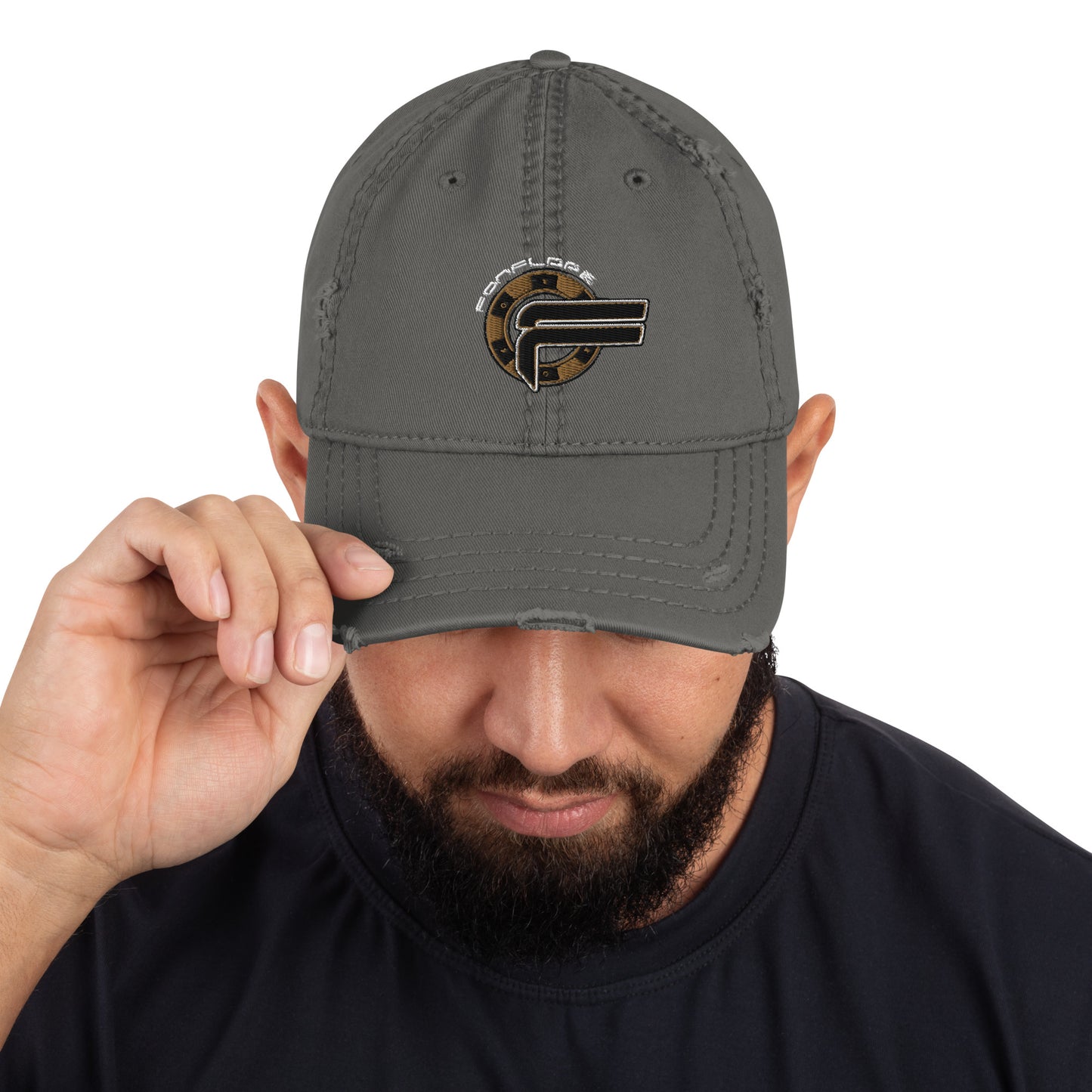 FANFLAPE Distressed Dad Hat