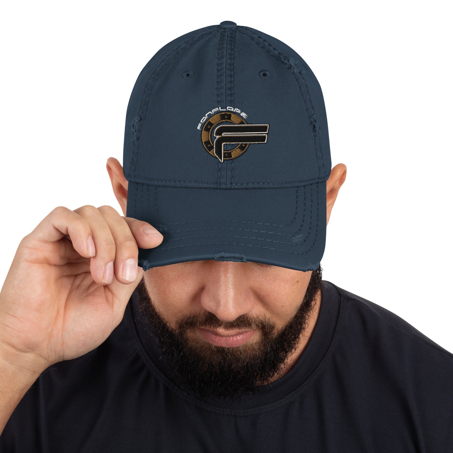 FANFLAPE Distressed Dad Hat