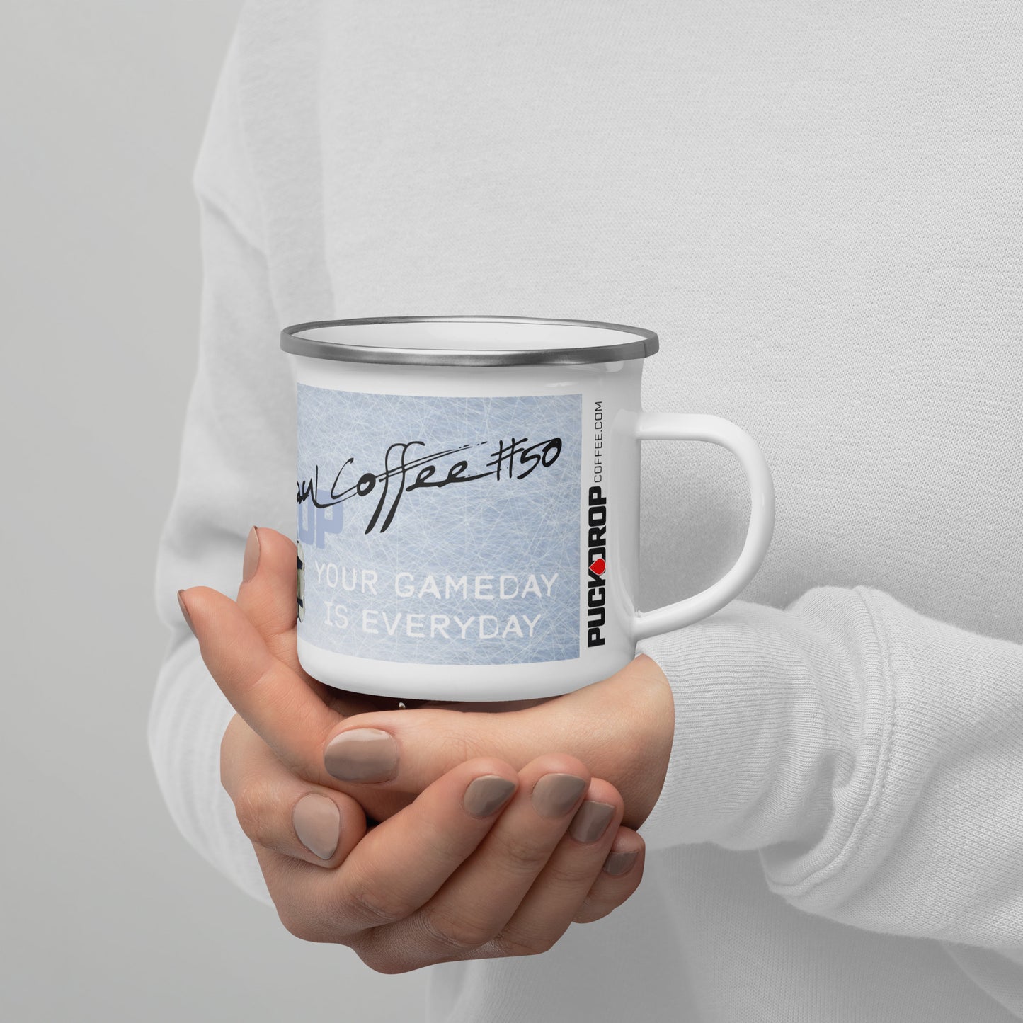 12oz #50 Autograph Edition Paul Coffee Enamel Mug