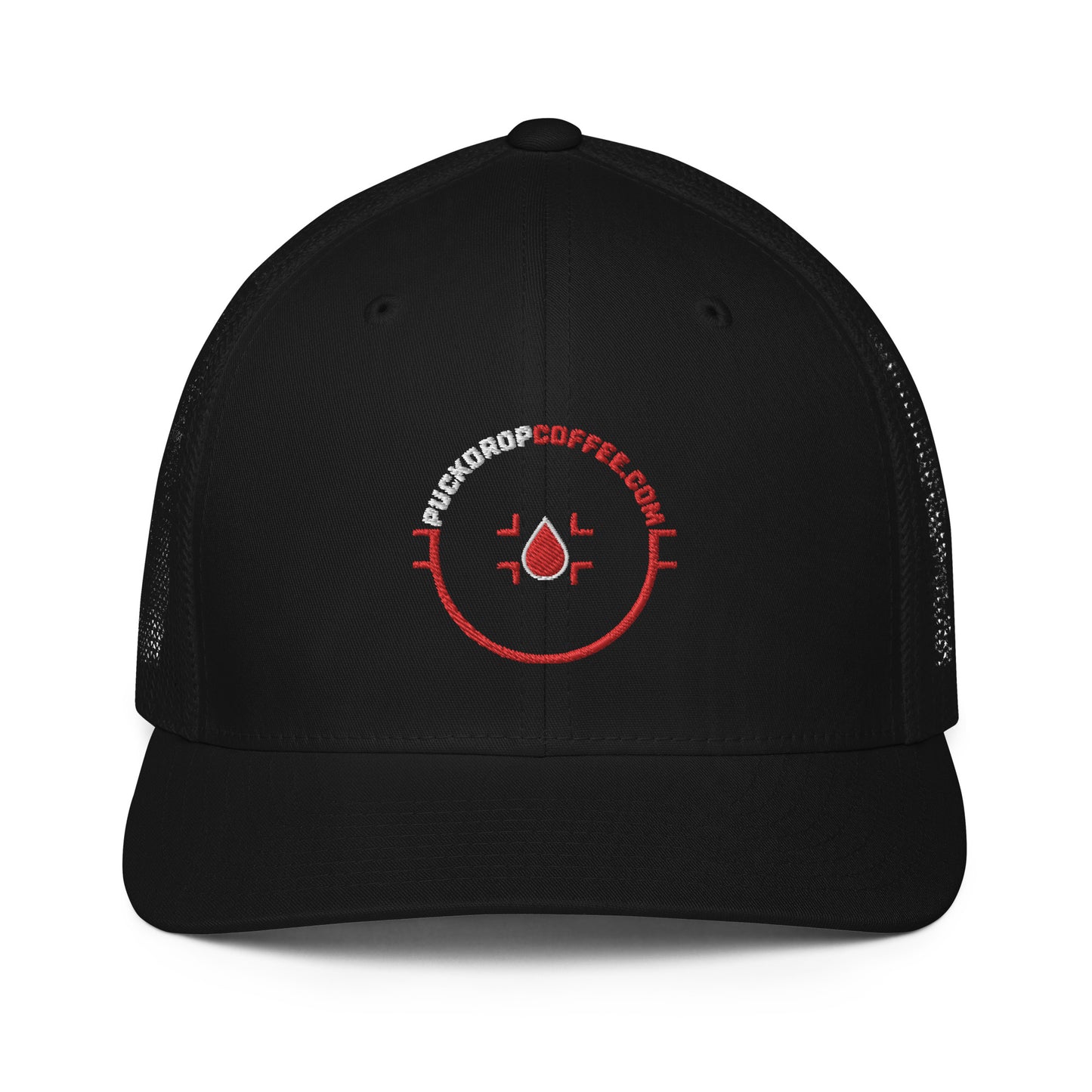 PUCKDROP FlexFit Mesh back trucker cap
