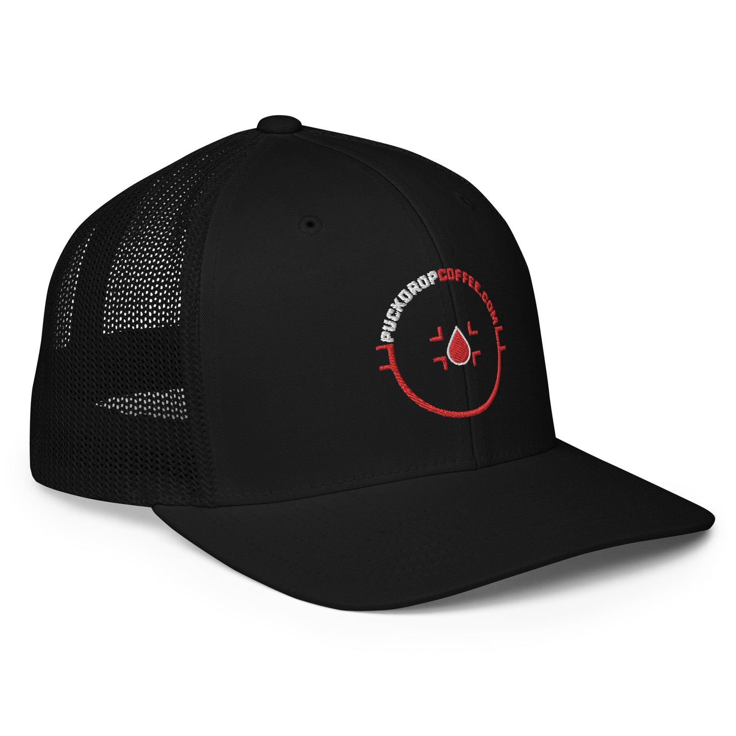 PUCKDROP FlexFit Mesh back trucker cap