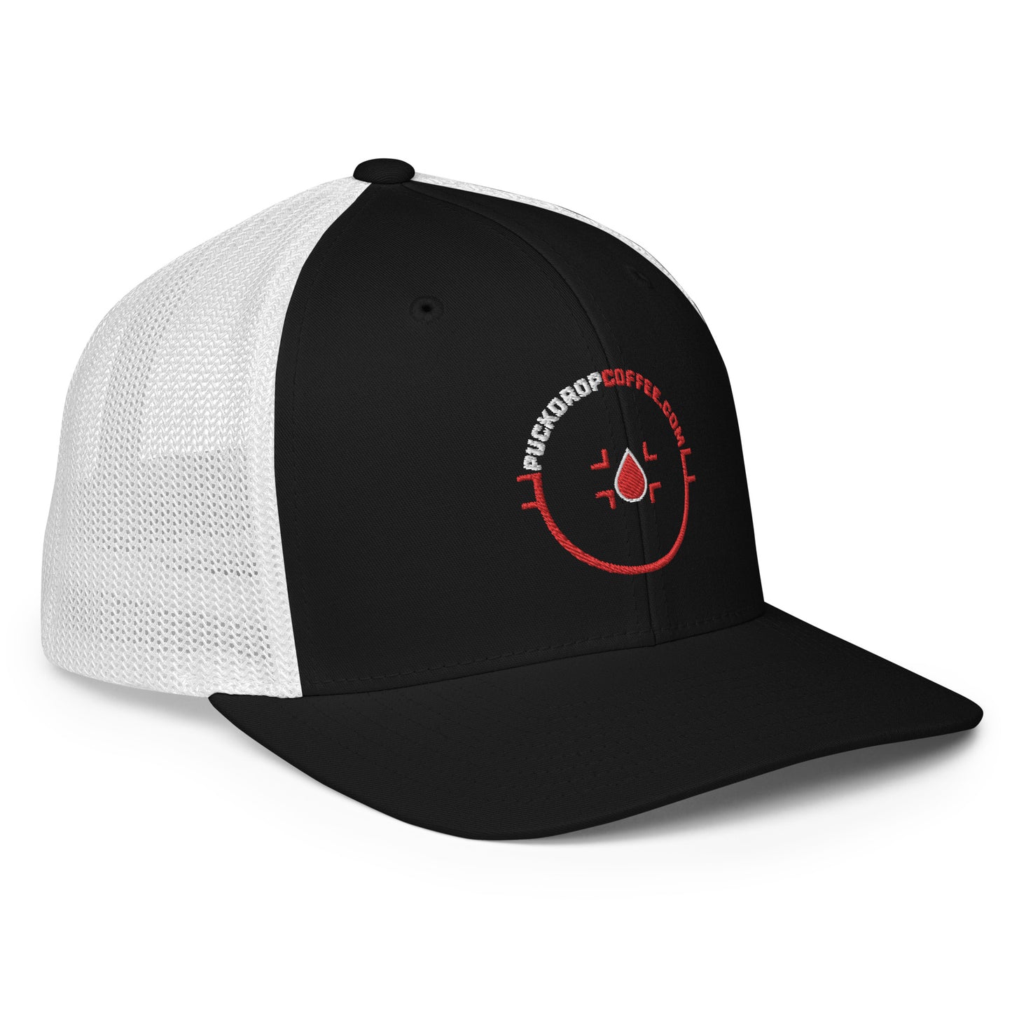 PUCKDROP FlexFit Mesh back trucker cap