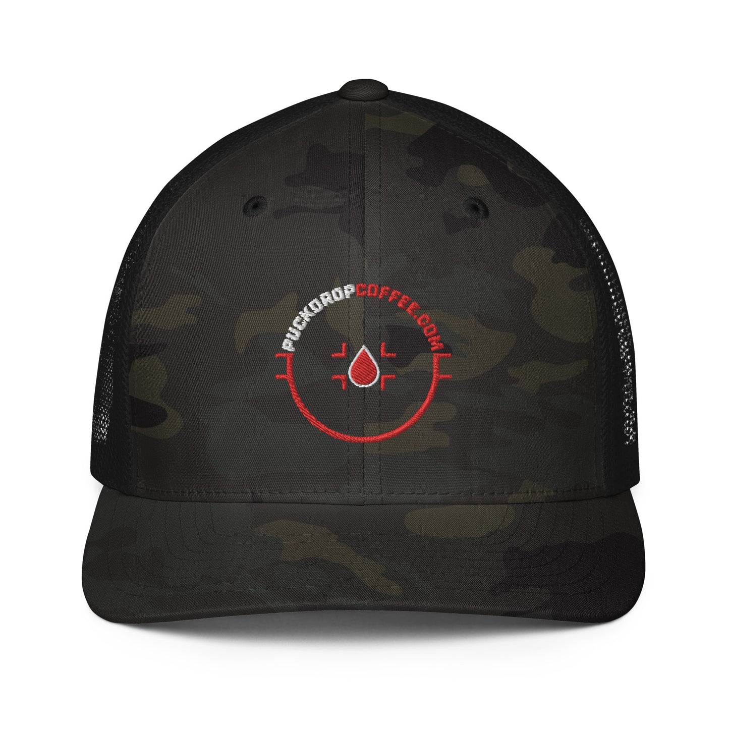 PUCKDROP FlexFit Mesh back trucker cap