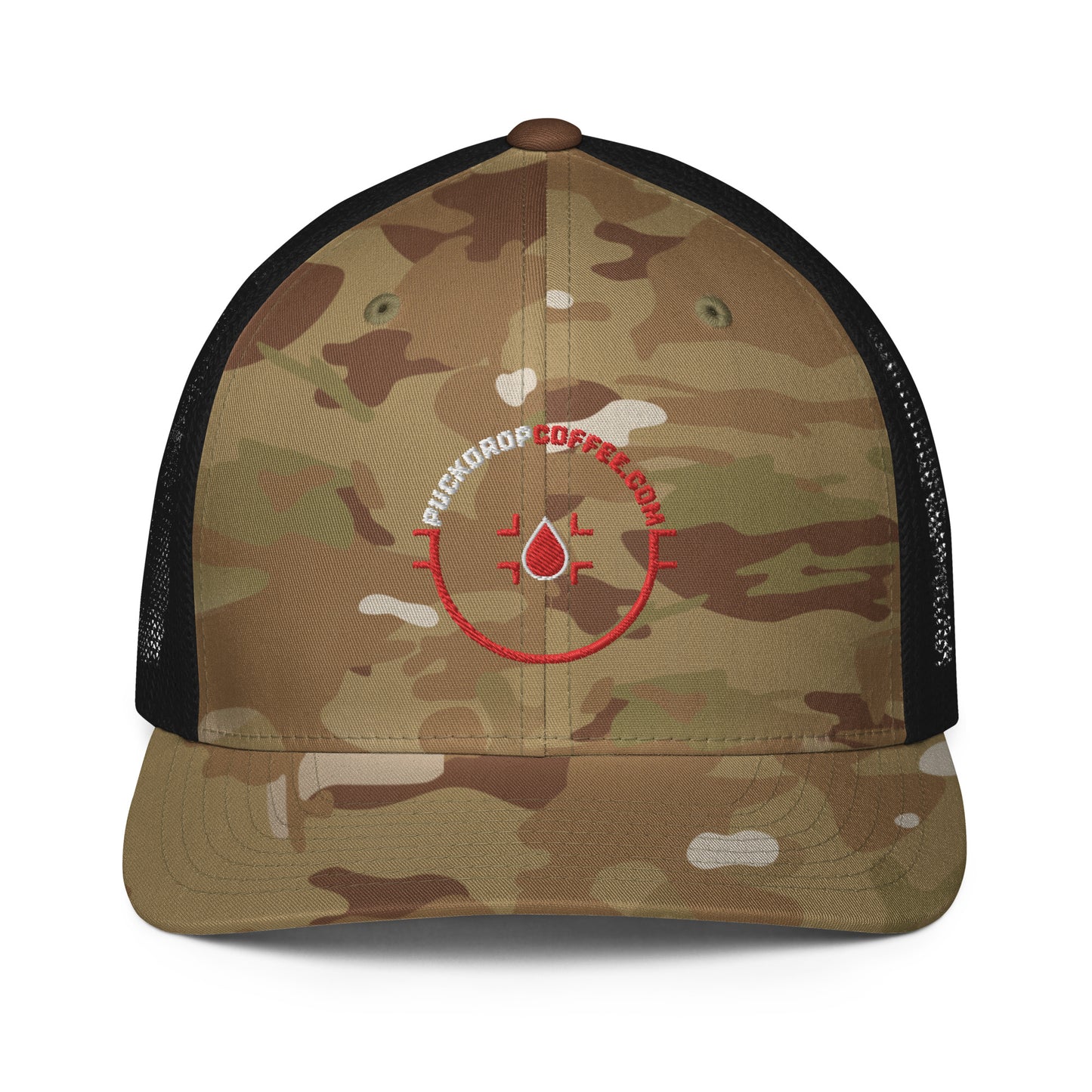 PUCKDROP FlexFit Mesh back trucker cap