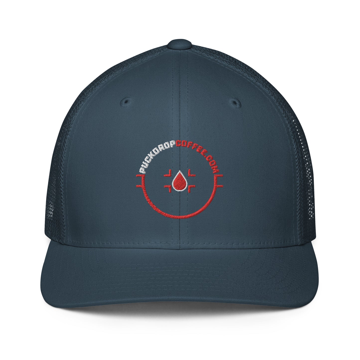 PUCKDROP FlexFit Mesh back trucker cap