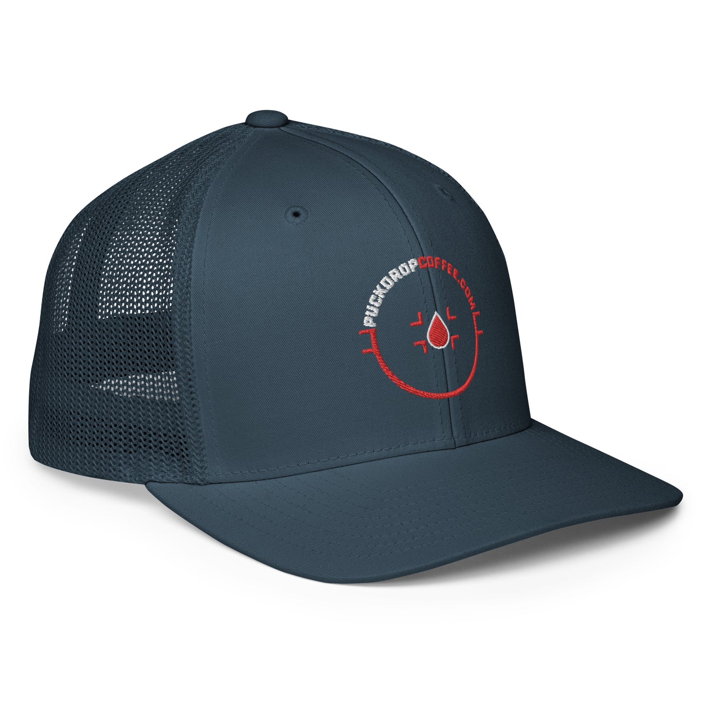 PUCKDROP FlexFit Mesh back trucker cap