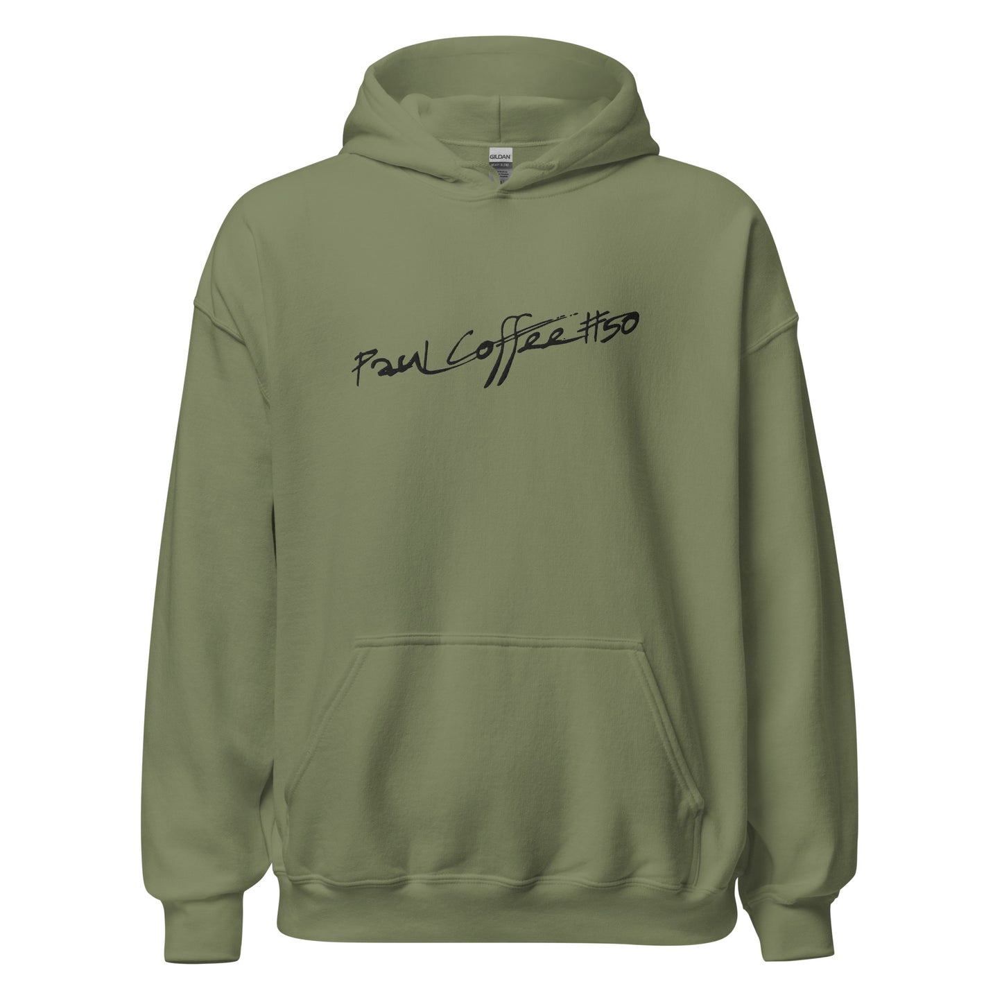 Paul's Unisex Hoodie Gildan - Embroidery Front - Print Back 50/50