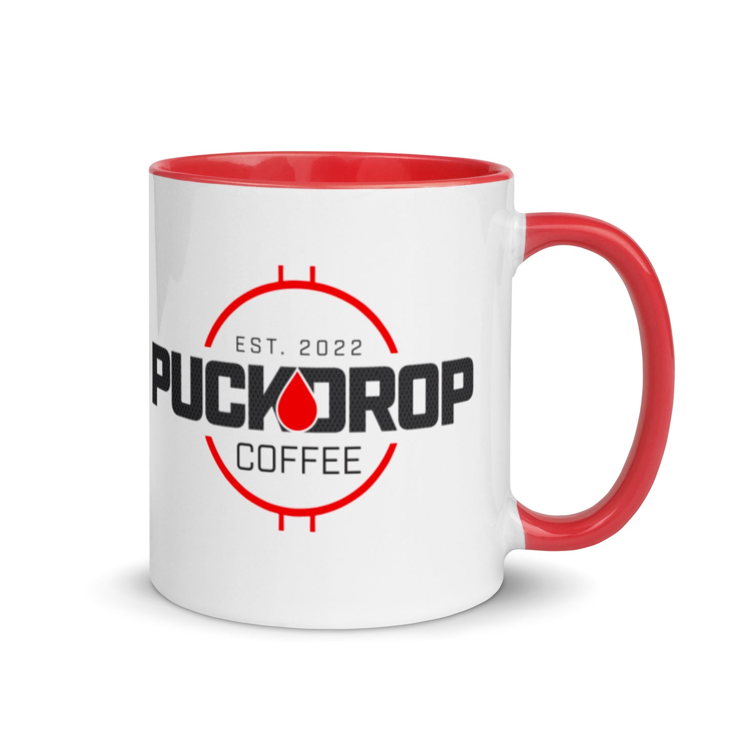 11 oz PUCKDROP Coffee Mug with Color Inside