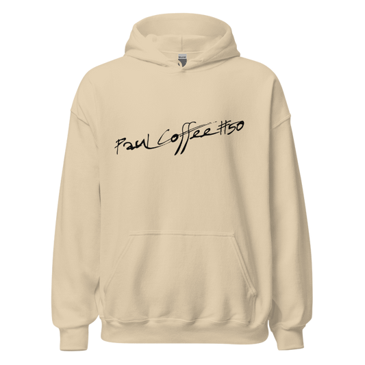 Paul Coffee Signature - Embroidered Front/Digital Print Back - Unisex Hoodie