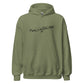Paul's Unisex Hoodie Gildan - Embroidery Front - Print Back 50/50 - Military GREEN