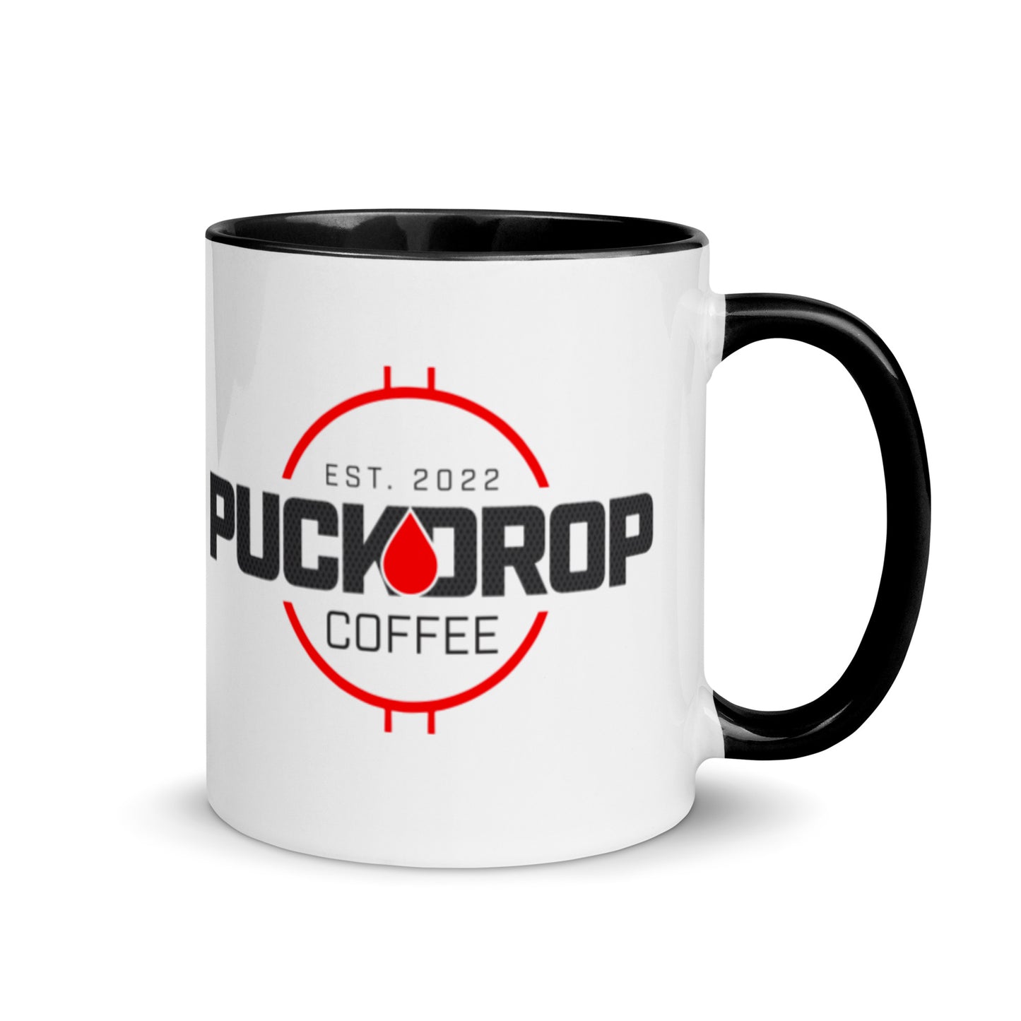 11 oz PUCKDROP Coffee Mug with Color Inside